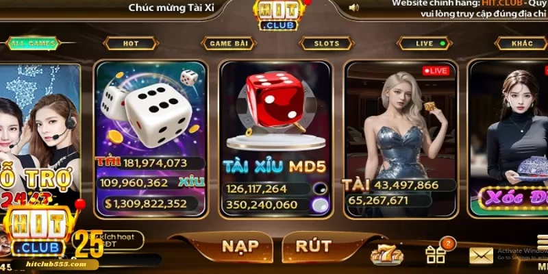 Giao diện chơi game đẹp mặt tạo ấn tượng tốt