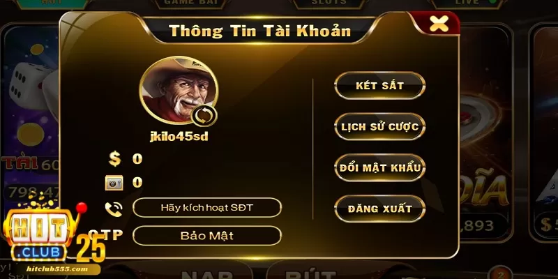 Hoàn tất quá trình đăng ký HitClub